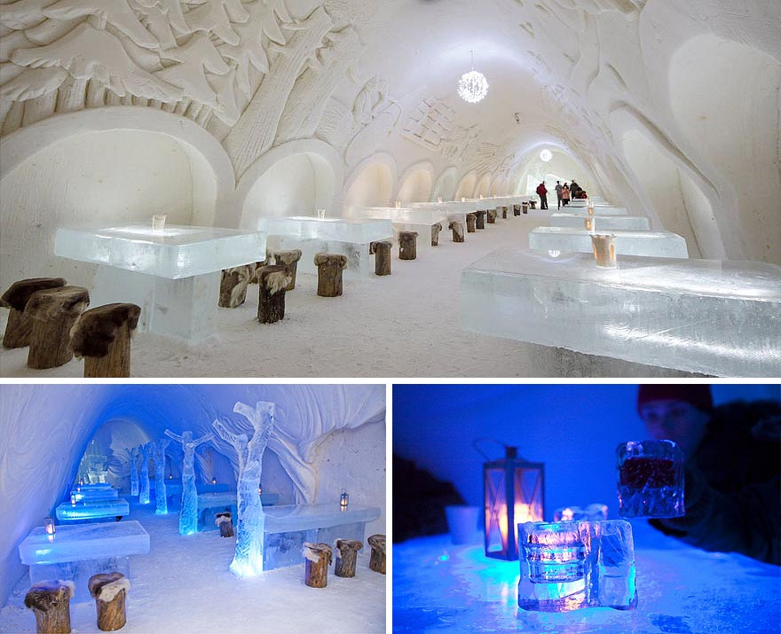 9) „Castelul de zăpadă”, Kemi, Finlanda
