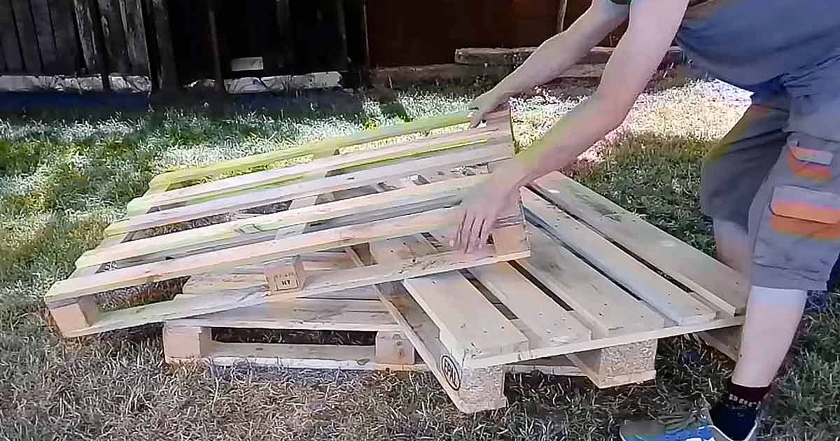 truth Diver Edition Iată cum puteţi construi pas cu pas o canapea pentru grădina din numai 3  paleţi de lemn | LiveBiz.ro